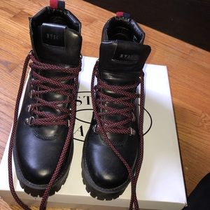 Steve madden combat boots
